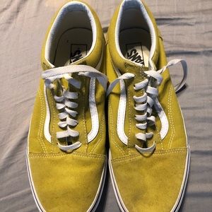 Yellow old school vans